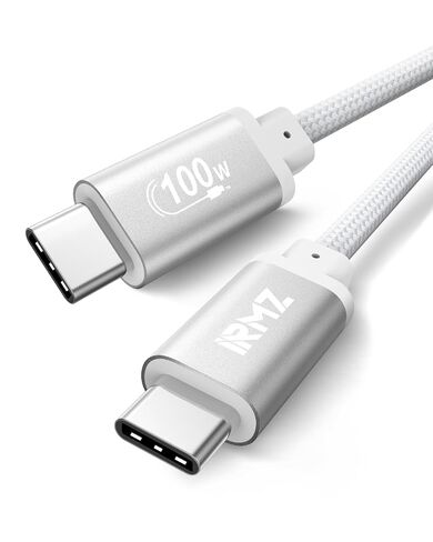 Long USB C to USB C Cable 15ft, 5A Fast Charging 100W, USBC Charger Cord in Kuwait