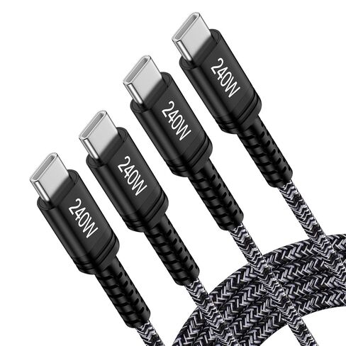 240W Samsung Fast Charging Cable Super Fast Charger Type C Cable 2Pack 6FT in Kuwait