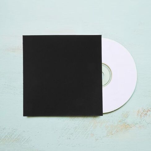 POPETPOP CD DVD Sleeves with Versatile Compatibility Black Paper Lightweight 10pcs Disc Storage Envelopes for Wedding Photographers and Storing Advertising Materials in Kuwait