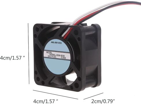 Cooling Radiator,Efficient for NMB 1608KL-05W-B39 Fan 40MM 2 Lines Radiators for NMB Special Fan in Kuwait