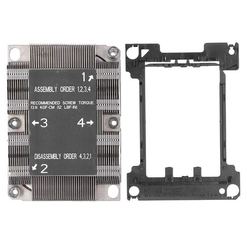 SNK P0067PS LGA 3647 0 1U X11 CPU Heat Sink, for Purley Platform, Metal Material, Easy Installation, Supports Scalable Processor in Kuwait