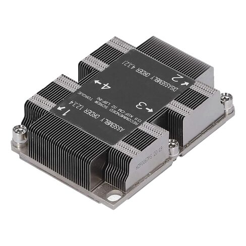 SNK P0067PS LGA 3647 0 1U X11 CPU Heat Sink, for Purley Platform, Metal Material, Easy Installation, Supports Scalable Processor in Kuwait