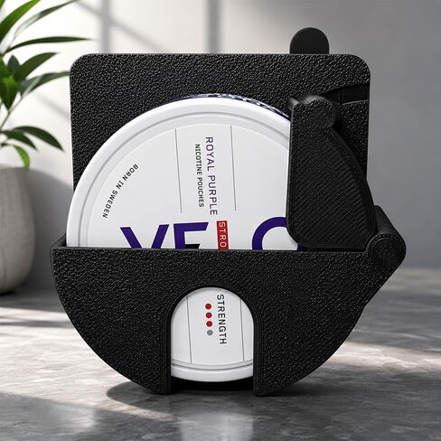 Tactical Can Holder with Belt Clip Fits ZYN, Velo, Rogue and On! (Black) in Kuwait
