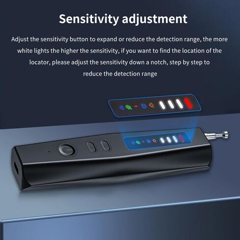 Hidden Camera Detectors GPS Detector Device w/LED Screen 5-in-1 in Kuwait