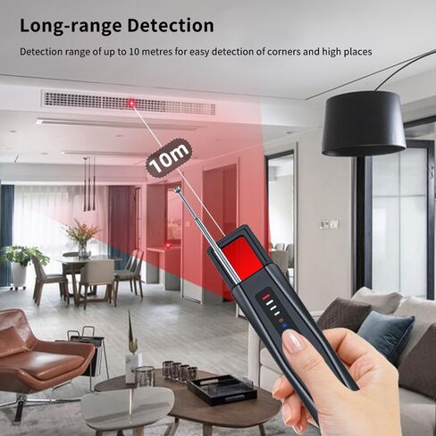 Hidden Camera Detectors GPS Detector Device w/LED Screen 5-in-1 in Kuwait