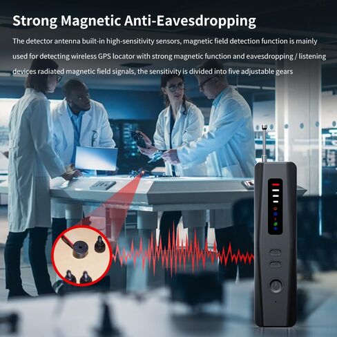 Hidden Camera Detectors GPS Detector Device w/LED Screen 5-in-1 in Kuwait