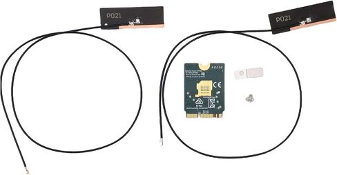 WiFi 6E Wireless Card, M.2 NGFF 4200Mbps Triple Band 2.4GHz 5GHz 6GHz with BT5. MU MIMO WPA3 Encryption, for 10 11 Laptop Desktop in Kuwait