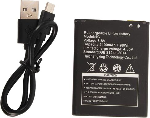 Compact 4G LTE Mobile WiFi Hotspot, Portable with SIM Slot and 2100mAh Battery 4G Hotspot Supports 10 Users for Business Travel Outdoor Use in Kuwait