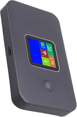 Portable WiFi Hotspot for Travel, 4G LTE Mobile WiFi Router, 2.4G 5.8G Dual Band, 300Mbps, Connects 10 Devices, Mobile Internet Hotspot for Travel Business Camping in Kuwait