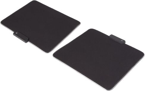 ciciglow RGB Gaming Mouse Mat Pad, 12 Light Modes USB Wired LED Gaming Mouse Mat, Nonslip Rubber and, 300x250x4mm, for, PC, Laptop, Desk in Kuwait