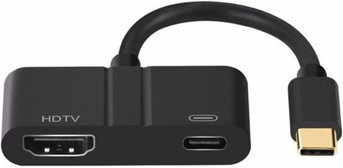 USB C to 4K HDMI Adapter PD Port TV Video Hub Compatible with Samsung Galaxy Tab S9/S8/S7 Plus 12.4", Type-C Charger Port Projector Converter in Kuwait