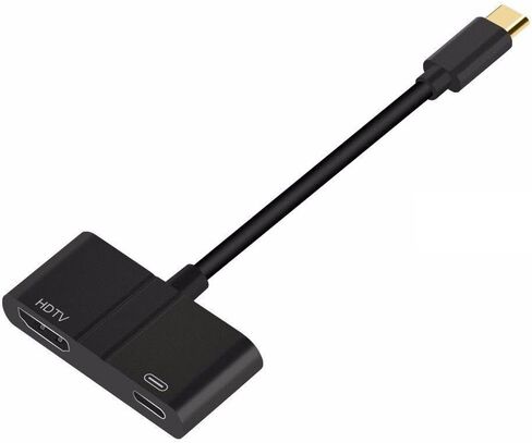 USB C to 4K HDMI Adapter PD Port TV Video Hub Compatible with Samsung Galaxy Tab S9/S8/S7 Plus 12.4", Type-C Charger Port Projector Converter in Kuwait