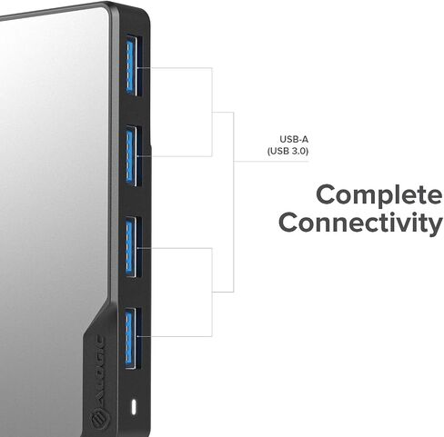 Alogic UCFUUA-SGR USB-c Fusion Swift 4in1 Hub Dock 4xusb-a USB 3.0 Space Grey in Kuwait