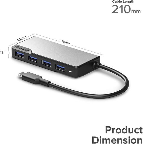 Alogic UCFUUA-SGR USB-c Fusion Swift 4in1 Hub Dock 4xusb-a USB 3.0 Space Grey in Kuwait