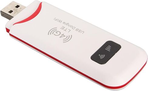 4G LTE Mobile WiFi Hotspot Portable Router with SIM Slot, USB Powered Pocket for 10 Devices, Dual Band Fast Internet Access Fit Africa Middle Travel, Lightweight Global Roaming in Kuwait