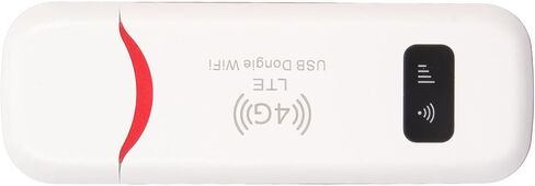 4G LTE Mobile WiFi Hotspot Portable Router with SIM Slot, USB Powered Pocket for 10 Devices, Dual Band Fast Internet Access Fit Africa Middle Travel, Lightweight Global Roaming in Kuwait