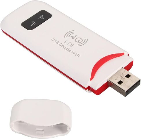 4G LTE Mobile WiFi Hotspot Portable Router with SIM Slot, USB Powered Pocket for 10 Devices, Dual Band Fast Internet Access Fit Africa Middle Travel, Lightweight Global Roaming in Kuwait