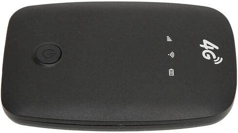 Portable 4G Mobile WiFi Hotspot with SIM Slot, 2100mAh Battery, LED Display, Supports 10 Devices—Fit for Car Users, Business Travelers & Remote Workers in Kuwait