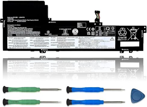 L23M4PK3 Laptop Battery Replacement for Lenovo IdeaPad Slim 5-16IRU9 (Type: 83FW) 5-16AHP9 (Type: 83DD) Series L23B4PK3 SB11M51931 5B11M51933 SB11M51932 15.08V 76Wh 5040mAh in Kuwait