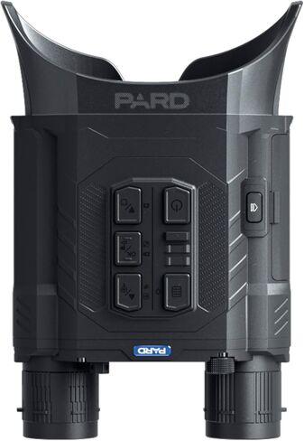 PARD USA Merlin Night Vision Binoculars, 1920X1080 CMOS High Resolution with 0.001 lux Sensitivity 60Hz Refresh Rate, 50mm Lens, 9.2X Zoom Digital Night Vision Goggles for Adults with 1150FT IR Range in Kuwait