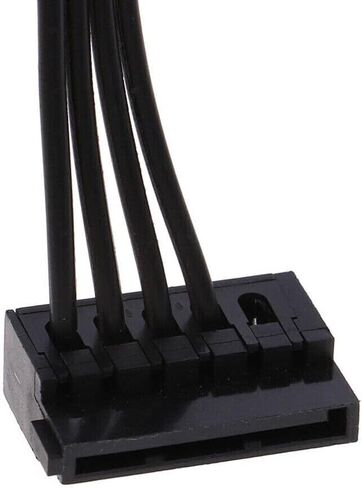 TEAMWILL 2PCS 45CM mini 4 Pin to 2 Sata SSD Power Supply Cable for Lenovo M410 M6 in Kuwait
