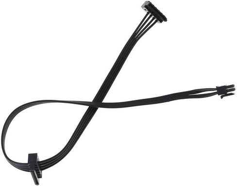 TEAMWILL 2PCS 45CM mini 4 Pin to 2 Sata SSD Power Supply Cable for Lenovo M410 M6 in Kuwait