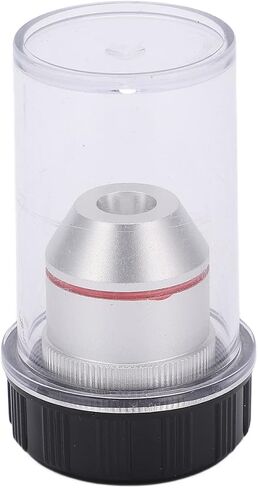 Generic 2X Low Magnification Achromatic Objective Lens for Microscope, Clear Imaging, Bright Field of View for Biological Microscope, Pure Copper Material in Kuwait