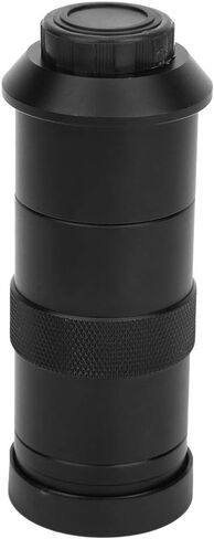 ViaGasaFamido 100X Microscope Lens, Aluminum Alloy, Wide Angle Eyepiece, Clear Image for Microelectronics, Phone Repair and Teaching in Kuwait