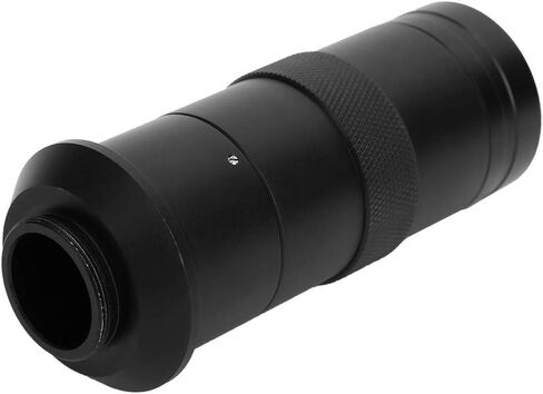 ViaGasaFamido 100X Microscope Lens, Aluminum Alloy, Wide Angle Eyepiece, Clear Image for Microelectronics, Phone Repair and Teaching in Kuwait