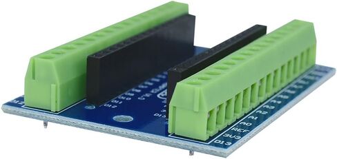 Aideepen 5pcs Nano V3.0 Expansion Board V3.0 Breakout Board Screw Terminal Adapter Shield Nano V3.0 AVR ATMEGA328P-AU Module in Kuwait