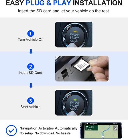 Latest Navigation SD Card KMV666EZ1C for Select Mazda 2024-2025, US/CA/MX in Kuwait