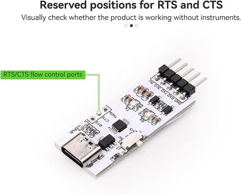 Tech DIUSTOU CH340 USB to TTL Type-C Multi-Voltage (Male without shell) in Kuwait