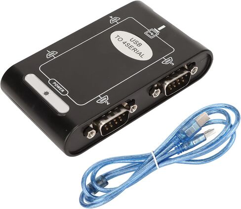 4 Port USB to Serial Adapter, RS232 Serial Hub with COM Reserve, in Kuwait