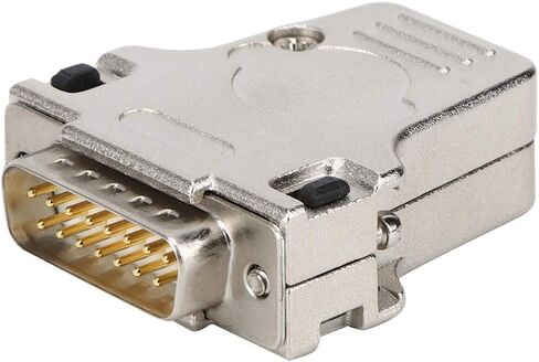 WALFRONT D SUB Serial Connector D SUB Adapter, 15 Pin Male in Kuwait