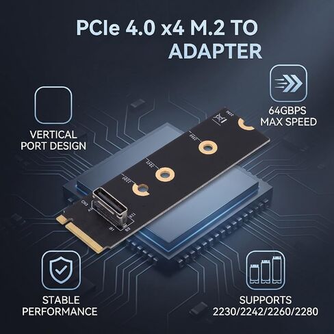 M.2 to OCuLink Adapter for U.2 NVMe SSD Desktop Server in Kuwait