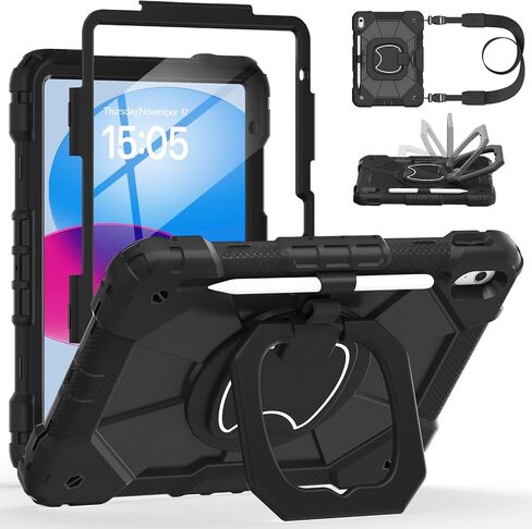 Case for iPad A16 11th/10th Generation 11/10.9 Inch 2025/2022, Purple Pink in Kuwait