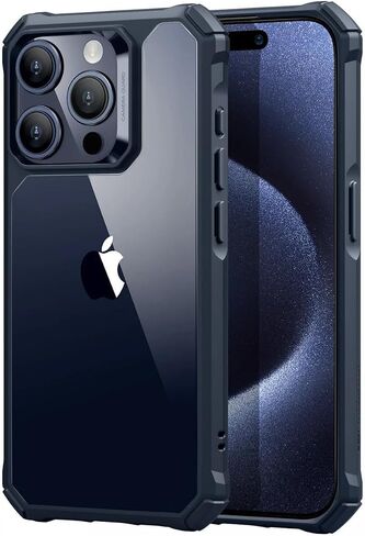 ESR for iPhone 15 Pro Case, Shock-Absorbing Corners, Clear in Kuwait