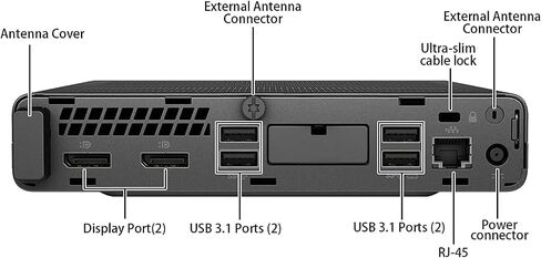 HP EliteDesk 800 G4 Mini Buniess Desktop PC (Renewed) in Kuwait