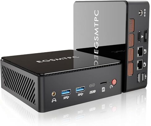 AI Mini PC Intel Core Ultra 7 155H (16C/22T), 16GB DDR5, 1TB NVMe SSD, Mini Desktop Computer Supports Triple 8K Displays, Thunderbolt 4, Dual 2.5GbE LAN, Wi-Fi 6, BT 5.2, Win 11 Pro in Kuwait