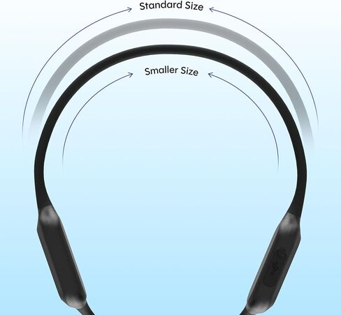 Raycon Bone Conduction Headphones - Bluetooth Open Ear Earbuds with 4 Built-in Microphones, 16H Battery, IP67 Water/Dust Resistant (Black) in Kuwait