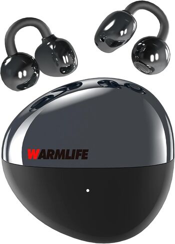 Wireless Open-Ear Clip-On Earbuds Bluetooth 6.0 AI Translation IP67 in Kuwait