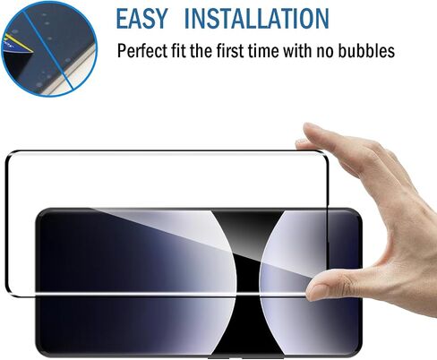 2+2 Pack 3D Screen Protector for Redmi Note 14 Pro 5G/4G/Poco X7 5G with Camera Lens Protector,HD Clear Scratch Resistant,Bubble-Free for Xiaomi Redmi Note 14 Pro Screen Protector in Kuwait