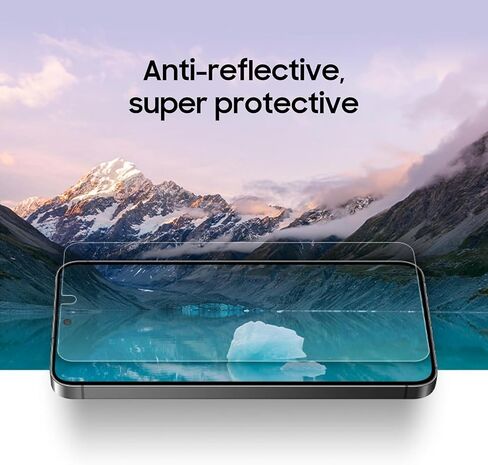 SAMSUNG Galaxy S24 Anti-Reflecting Phone Screen Protector, Front Display Protective Film Shield, Anti Scratch Protection, Dustproof, US Version, EF-US921CTEGUS, Transparent in Kuwait