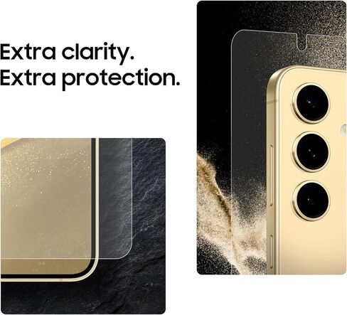 SAMSUNG Galaxy S24 Anti-Reflecting Phone Screen Protector, Front Display Protective Film Shield, Anti Scratch Protection, Dustproof, US Version, EF-US921CTEGUS, Transparent in Kuwait