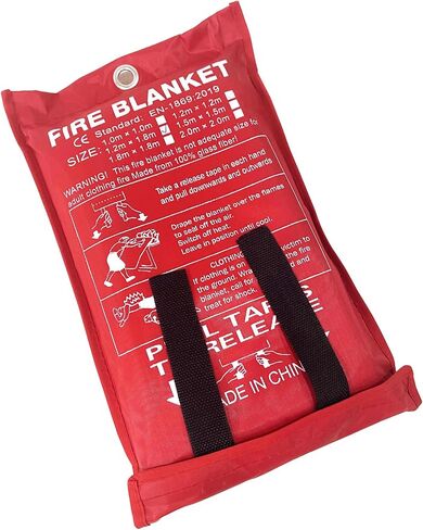 ISOP Fire Blanket Large 70 * 78 Inches – Fibreglass Fire Retardant Blanket in Saudi Arabia
