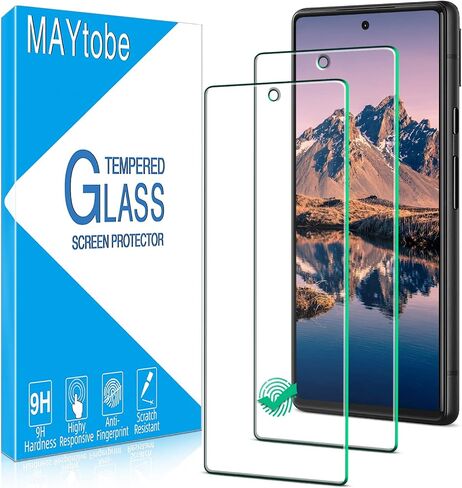 MAYtobe 2 Pack Privacy Screen Protector For Google Pixel 6A Tempered Glass in Kuwait
