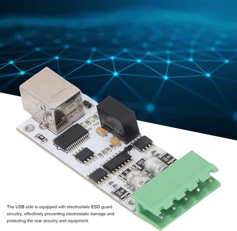 Cuifati USB to RS422 RS485 Serial Converter Module, Industrial Grade Bidirectional Conversion with FT232 and SP3485 Chips, ESD and Overcurrent Protection, Built in Terminal Resistor Pad, in Kuwait
