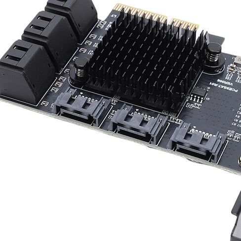 PCIe 4X Expansion Card Fast 9 Port Adapter 6Gbps for 10 11 2003 Linux Systems in Kuwait