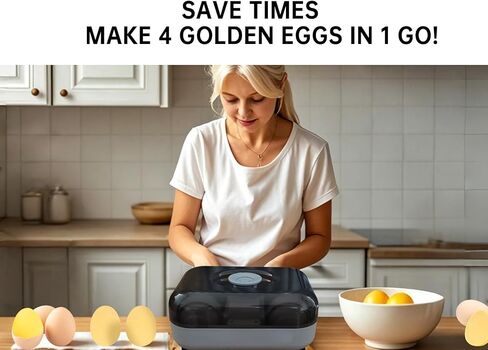 Electric Golden Egg Maker, 4-at-a-Time in Kuwait