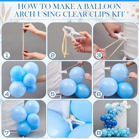 110 Pcs 6.6ft Gold Balloon Arch Stand Kit with 50 260 Balloon, Pump & Clips in Kuwait